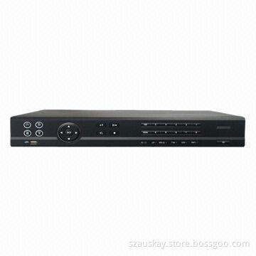HD Network DVR, Supports 1 Inter Core and Linux Operating System, 16pcs Hard Disk